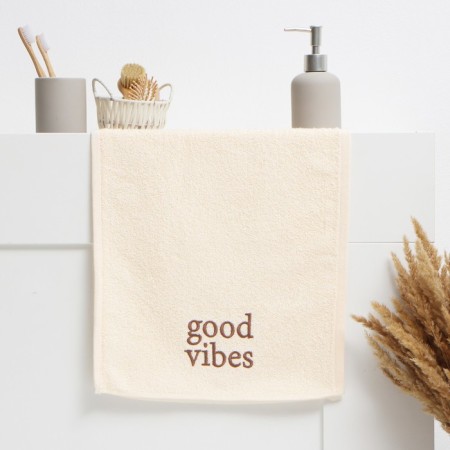 A Terry Ethel Good Vibes 35x50 cm, 100% cotton, 350 g/m2