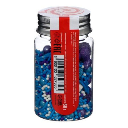 Confectionery Sprinking "Sea Adventure", 50 g-2