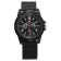 Men's watch, d-3.5 cm, black