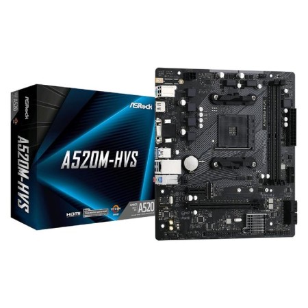 ASROCK A520M-HVS, AM4, A520, 2XDDR4, VGA, HDMI, MATX.-4