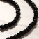 Beads Shar No. 6 "Agat Black", 45cm