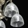 Amanda chandelier, size 56x26x56 cm, 200W 5XE27 IP 20