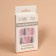 Pavers Zebra, 12 pcs, with adhesive plates, ballerina shape, multi -colored