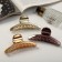 Hair crab "gloss lux" arc thin, 10 cm, mix
