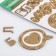 Cardboard stickers with foil "My day"