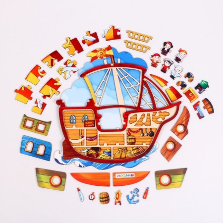 Puzzle "Pirate ship"-2