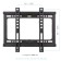 Kromax Ideal-5 bracket, fixed, 15-47 ", up to 35 kg, 20 mm from the wall, black