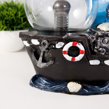 Plasmic ball "Ship" Blue 25x10x22 cm Risalux-5