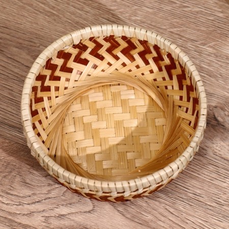 Vaska wicker, from bamboo 15x15x7 cm-3