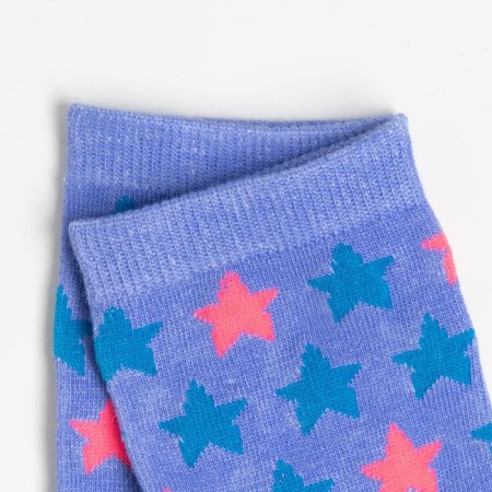 Women's socks, blue color, size 23-25-1
