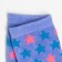 Women's socks, blue color, size 23-25