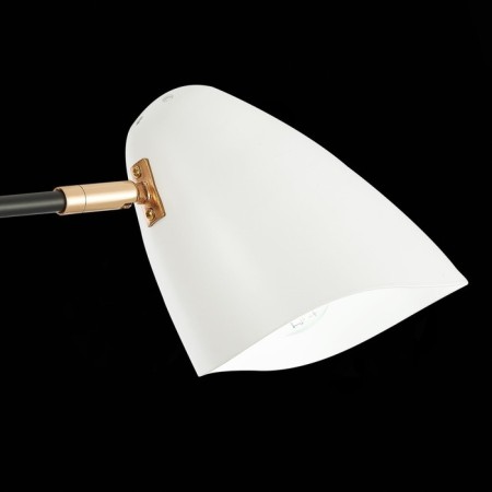Ceiling EVOLUCE lamp. Sle103602-05. Satta. 5x40 watts, E14, 77x77x36.5 cm, black color, gold-9