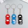 Metal keychain "Car" MIX 1.8x4 cm