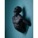 Figure "Phantom", polystone, 85 cm, black matte color
