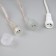 Garland "thread" 10 m dew, IP44, copper thread, 100 LED, warm white glow, flicker, 220 V