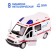 Parking "Ambulance" with a metal machine and walkie -talkie, light and sound effects