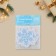 A set of vinyl stickers on the windows "Snowflakes", reusable, 10 x 10 cm, New Year