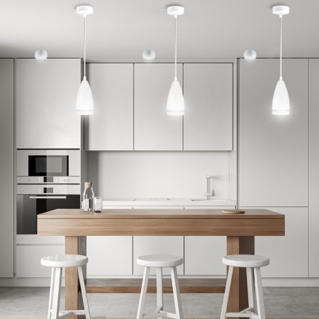 Ceiling light Feron HL3648, IP20, GX53, 15 W, 85x85x160 mm, white color-2