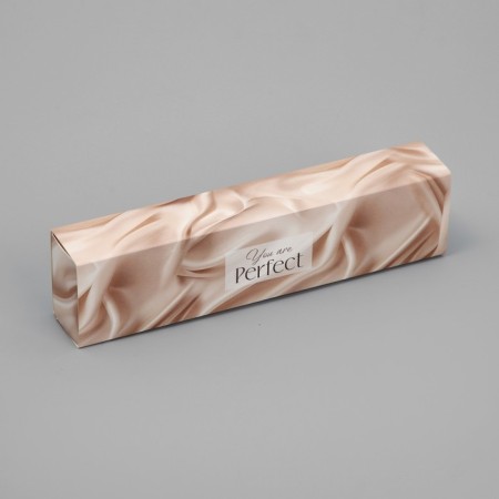 Box for sweets, confectionery packaging, 5 cells, “fabric”, 5 x 21 x 3.3 cm-1