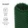 Garden grid, 0.5 × 10 m, rhombus cell 15 × 15 mm, plastic, green, Greengo
