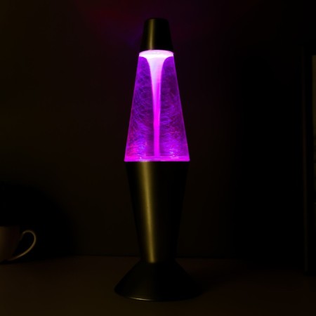 Typhoon lamp Led Lava, silver 32 cm Risalux-5