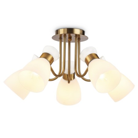 Suspended chandelier Ambrella Light, Traditional, TR3218, 5HE27, Color Gold