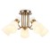 Suspended chandelier Ambrella Light, Traditional, TR3218, 5HE27, Color Gold