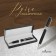 Ballic handle, gift, rotary, in the leatherette case, "premium"