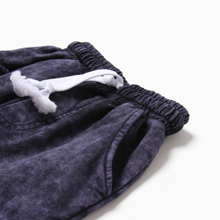 Pants for a boy, dark blue color, height 92-1