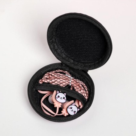 Set of headphones vacuum and cover "Music for cats"-5