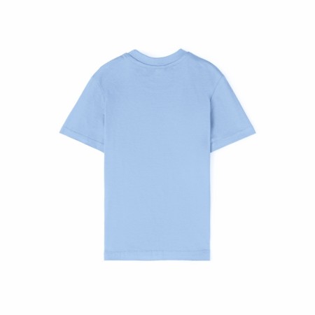 T -shirt for children, blue color, height 140-3