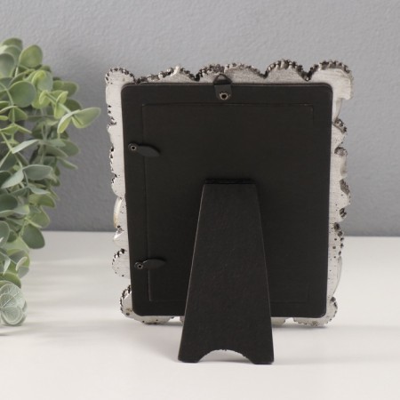 Photo frame Polystone 10x15 cm "shells" silver 20.7x15.5 cm-4
