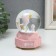 Souvenir Polystone Water Ballion Music, Light "Sea Lion" MIX 8x8x12 cm