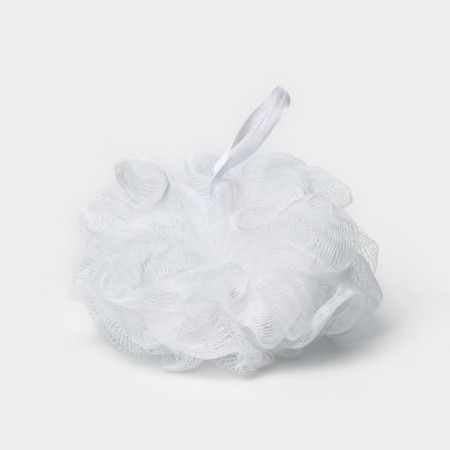 Washcloth - body ball of Cupellia spa, 30 g, white color