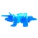 The set of robots "Dinosaurs", 5 items, gather in 1 robot