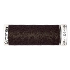 SEW-HALL thread for all materials, 200 m, 748277 (780 dark brown)