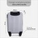 Small suitcase 20 ", lightning department, code castle, gray color