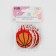 Glue patch for clothes, shoes, bags "basketball", 6 × 4 cm