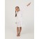 Children's robe with a hood, height 116 cm