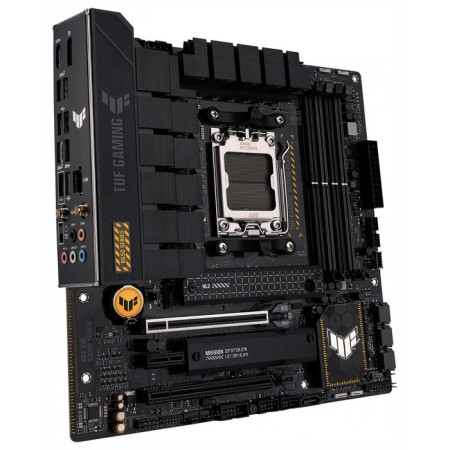 The ASUS TUF Gaming B650M-Plus WiFi Socketam5 AMD B650 4XDDR5 MATX AC`97 8ch (107040-4