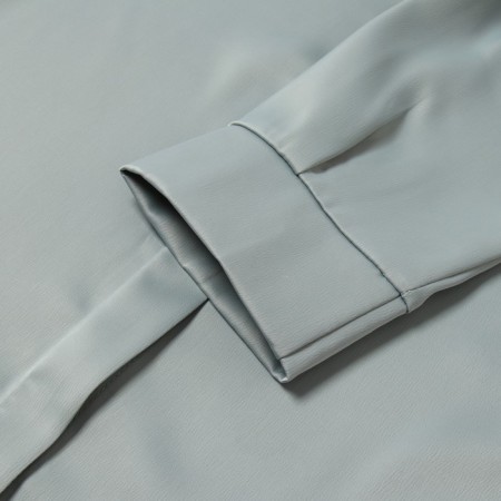 Female blouse, menthol color, one size (42-46)-3