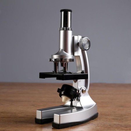 Microscope, increase in an increase of 450x, 200x, 100x, with backlight, 2AA-1