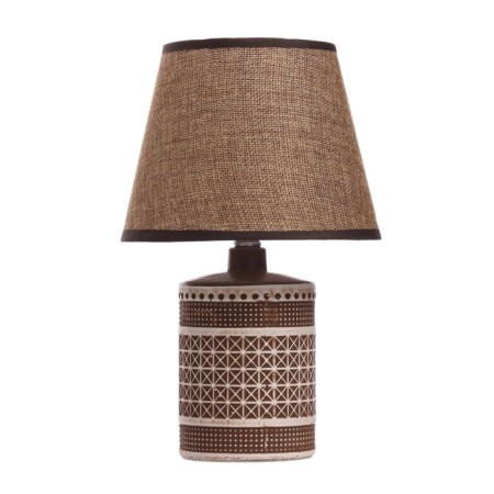 Challengeal lamp "Channel" E14 40W brown 17x17x27cm-8