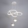 Lamp with the PDU "Mona" LED 170W 3000-6000K White 49x49x19-119 cm