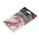 The hook KOI Super Lock Worm, size 30 Ints, Red color, offset 10 pcs.