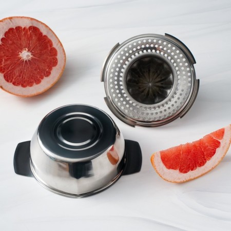 Stainless steel juicer for citrus fruits, 13 × 10.5 cm-7