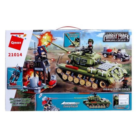 Constructor Military Zone "Assault Tank", 5 Minifigur and 858 parts-5