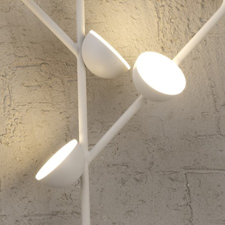 Bra Mantra Adn, Led, 48W, 2640lm, 3000k, 675x86x600 mm, Matte White Color-3