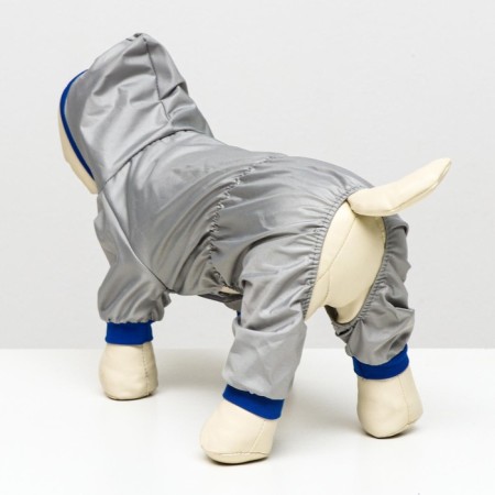 Combines for animals, without lining, 3XL (DS 36-38, Osh 36-37, OG 48-52 cm), gray-2