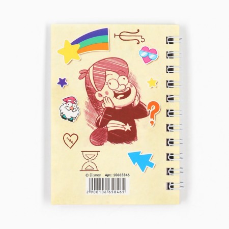 Set of notebooks A7 28l 4 pcs, gravity farz-2